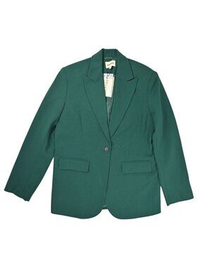 GRLFRND The Big Blazer in Pine Green